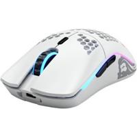 Glorious Model O Wireless - Matte White - Gaming Maus (Weiß mit RGB Licht)