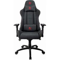 Arozzi Verona Signature Soft Fabric - chair - fabric cold molded foam - black red Büro Stuhl - Stoff - Bis zu 130 kg