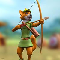 Super7 Disney ULTIMATES! Figure - Robin Hood with Stork Costume