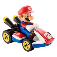 Mattel Hot Wheels Mario Kart Hot Wheels Diecast Vehicle 1/64 Mario (Standard Kart) 8 cm