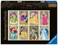 Ravensburger Disney Princess Puzzle Art Nouveau Princesses (1000 pieces)