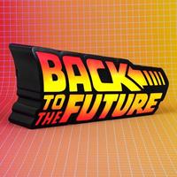 Fizz Creations - Back Aan the Future Logo Light - Lampen -