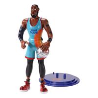 Noble Collection Space Jam 2: A New Legacy Lebron James BendyFig 7.5 Inch Action Figure