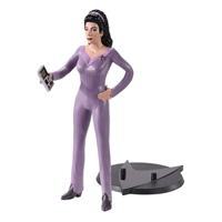 Noble Collection Star Trek: The Next Generation Bendyfigs Bendable Figure Counselor Troi 19 cm