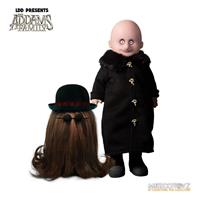 Mezco Toys The Addams Family Living Dead Dolls Fester & It 13 - 25 cm