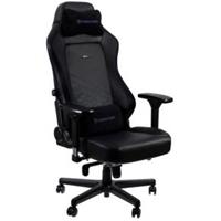 noblechairs HERO Gaming Chair - Black/Blue Gaming Stuhl - Schwarz / Blau - PU-Leder - Bis zu 150 kg
