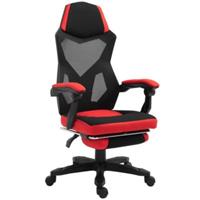 Vinsetto Gaming stoel, zwart en rood