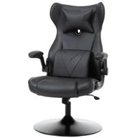 HOMCOM Gamingstuhl Racing-Design schwarz