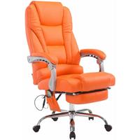 CLP Bürostuhl Pacific mit Massagefunktion-orange