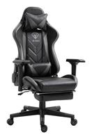 TRISENS TS-BS5903 Schwarz/Grau Gaming Racing Sessel Stuhl Home Office Bürostuhl