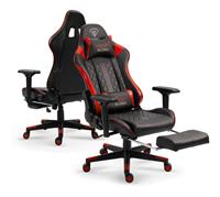 TRISENS TS-BS5934 Schwarz/Rot Gaming Racing Sessel Stuhl Home Office Bürostuhl
