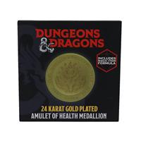 FaNaTtik Dungeons & Dragons Medallion Amulet Of Health Limited Edition (gold plated)