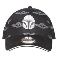 Difuzed Star Wars: The Mandalorian Curved Bill Cap Helmet