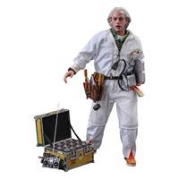 hottoys Hot toys Back to the Future: Deluxe Doc Brown 1:6 Scale Figure