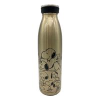 Geda Labels Peanuts Vacuum Flask Gold Design