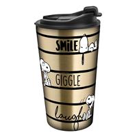 Geda Labels Peanuts Travel Mug Smile Giggle Laugh
