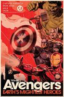 Pyramid Avengers Golden Age Hero Propaganda Poster 61x91,5cm