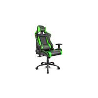 Drift DR150BG - Professional Gaming Chair, (Hochwertiges Kunstleder, ergonomisch), Farbe Schwarz/Grün