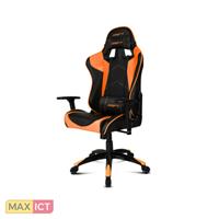 Drift DR300BO - Professional Gaming Chair, (Hochwertiges Kunstleder, Ergonomisch), Farbe Schwarz/Orange