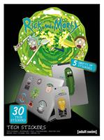 Pyramid International Rick and Morty Tech Sticker Pack Adventures (10)