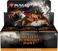 wizardsofthecoast Magic the Gathering Innistrad: Midnight Hunt Draft Booster Display - 36 packs (EN)