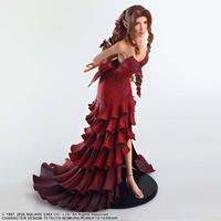 Square-Enix Final Fantasy VII Remake Static Arts Gallery Statue Aerith Gainsborough Dress Ver. 24 cm