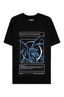 Difuzed Yu-Gi-Oh! T-Shirt Blue-Eyes White Dragon Size L