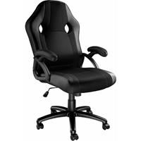 tectake Bürostuhl Goodman - Gaming Sessel, Zockersessel, Computerstuhl - schwarz