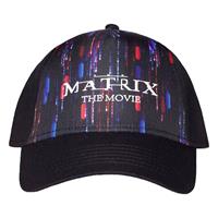 Difuzed The Matrix Curved Bill Cap Blue and Red Coding