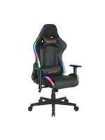 DUTZO E-Sport V2 RGB Gaming Stuhl - Schwarz - PU-Leder - Bis zu 120 kg