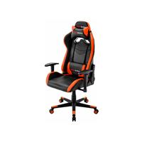 MARS GAMING Gamer Stuhl mgc3bo schwarz Farbe orange Details höhenverstellbare Armlehnen verstellbarer Sitz hochwertiger Pu-Bezug s - 