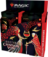 Wizards of The Coast Magic: The Gathering - Innistrad Crimson Vow Sammler-Booster Display englisch, Sammelkarten