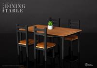 Beast Kingdom Toys Diorama Props Series Dining Table Set