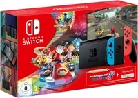 Nintendo Switch (2019 upgrade) - Red/Blue + Mario Kart 8 Deluxe + 3 Maanden  Switch Online