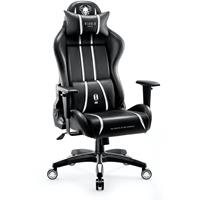 DIABLO X-One 2.0 Gaming Stuhl Computerstuhl King Size: Schwarz-Weiß - Schwarz-Weiß - 