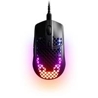 Steelseries Aerox 3 Gaming-muis Kabelgebonden Optisch Ergonomisch, Verlicht, Afneembare kabel Onyx