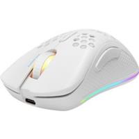 Deltaco GAMING WM80 Draadloos ultralight Gaming muis - Muis - 7 knoppen - Wit