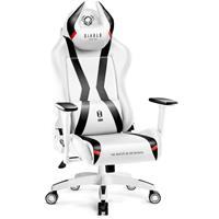 DIABLO X-Horn 2.0 Gaming Stuhl Computerstuhl King Size: Weiß - Weiß