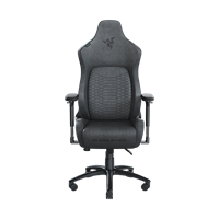 Razer Iskur Gaming Chair with Built-in Ergonomic Lumbar Support System - Multi-Layered Synthetic Leather - High Density Foam Cushions - Dark Gray Fabric - Standard
