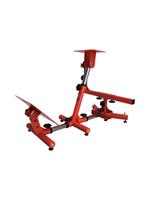 Arozzi Velocità - gaming chair wheel/pedals stand - metal - red Gaming Stuhl Rad / Pedale stehen - Metall -
