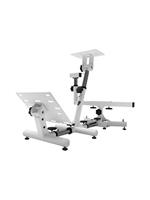 Arozzi Velocità - gaming chair wheel/pedals stand - metal - white Gaming Stuhl Rad / Pedale stehen - Metall -
