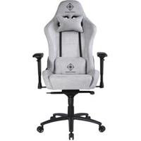Deltaco Gaming DC440L Gaming Chair, Suede material - Light Grey