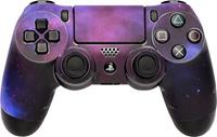 Software Pyramide Controller Skin Galaxy Violet Cover PS4