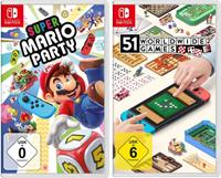 Nintendo Switch Super Mario Party + 51 Worldwide Games 