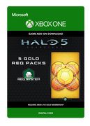 Microsoft Halo 5: Guardians: 5 Gold REQ Packs