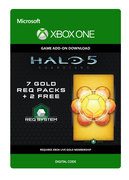 Microsoft Halo 5: Guardians: 7 Gold REQ Packs + 2 Free