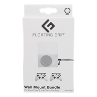 Floating Grip s Xbox One S and Controller Wall Mounts - Bundle (White)