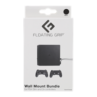Floating Grip PlayStation 4 Slim Wall Mount Bundle - Black - Accessoires voor gameconsole - Sony PlayStation 4
