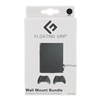 Floating Grip s Xbox One X and Controller Wall Mounts - Bundle (Black)