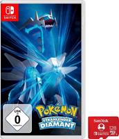 Nintendo Switch Pokémon Strahlender Diamant , inkl. 128 GB SanDisk Speicherkarte